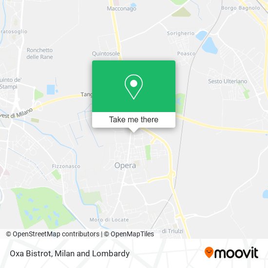 Oxa Bistrot map