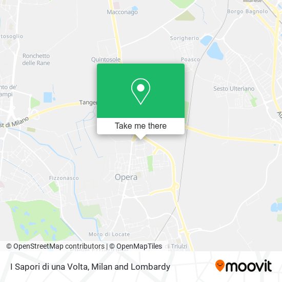 I Sapori di una Volta map