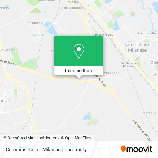 Cummins Italia . map