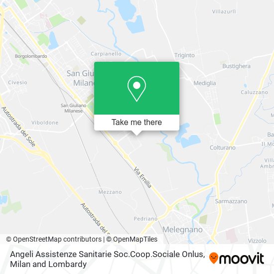 Angeli Assistenze Sanitarie Soc.Coop.Sociale Onlus map