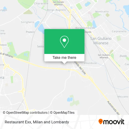 Restaurant Exx map