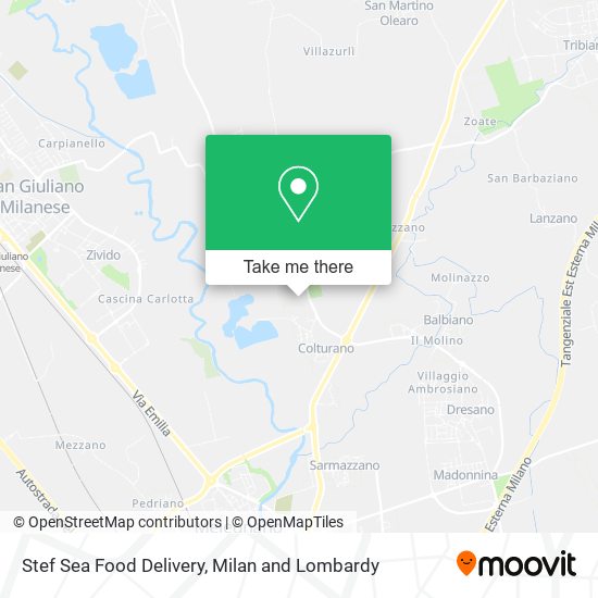 Stef Sea Food Delivery map