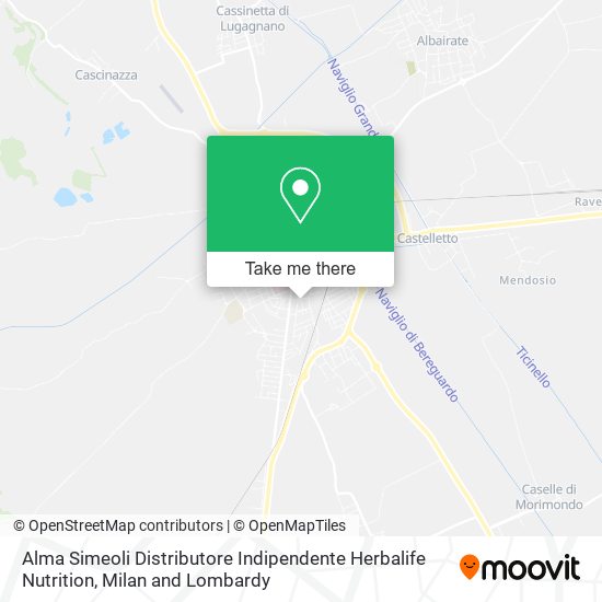 Alma Simeoli Distributore Indipendente Herbalife Nutrition map