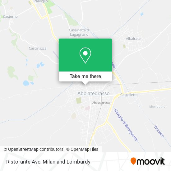 Ristorante Avc map