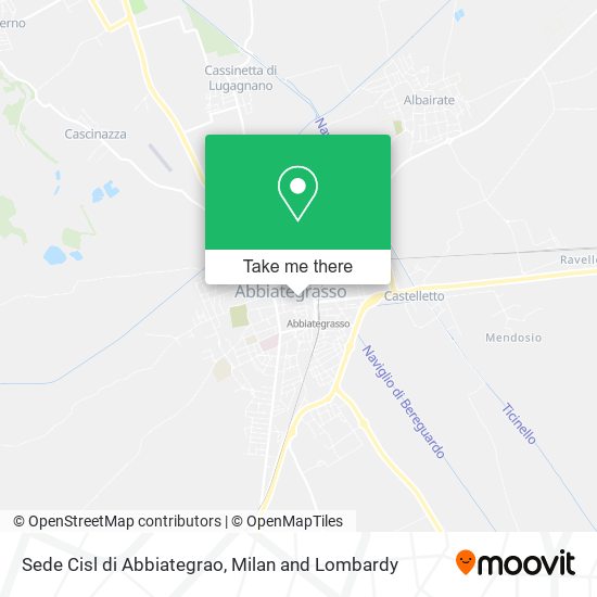 Sede Cisl di Abbiategrao map