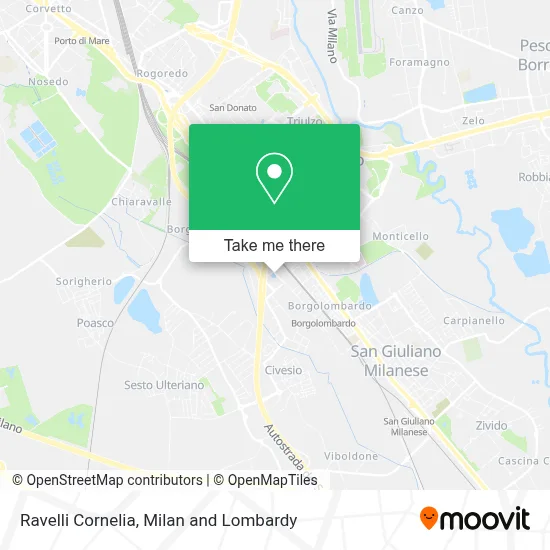Ravelli Cornelia map