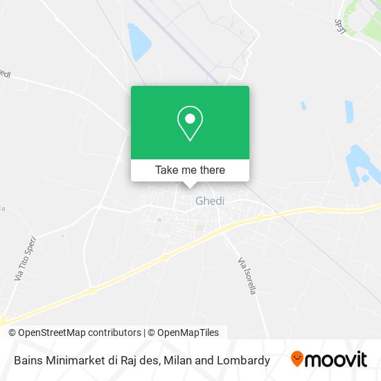 Bains Minimarket di Raj des map