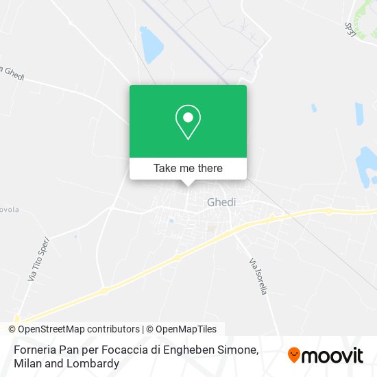 Forneria Pan per Focaccia di Engheben Simone map