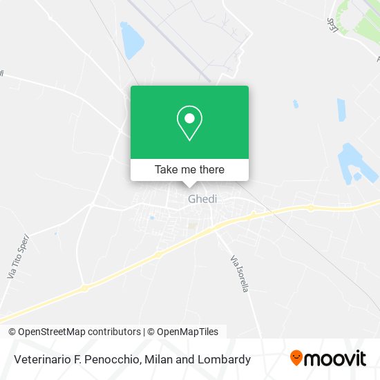 Veterinario F. Penocchio map
