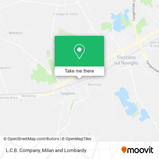L.C.B. Company map