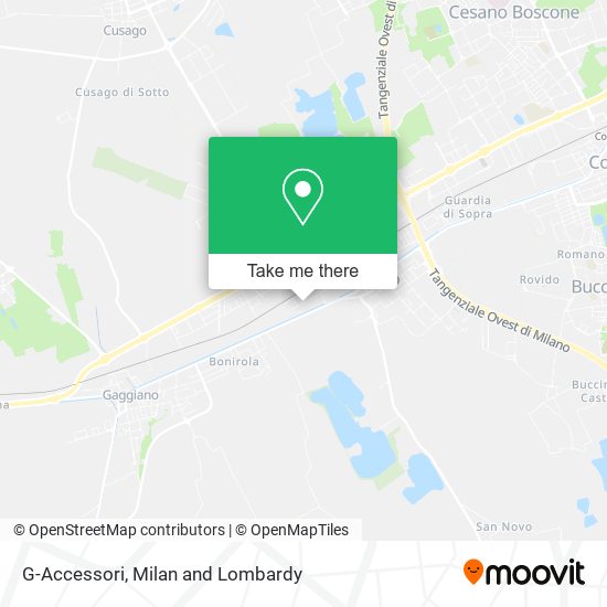 G-Accessori map