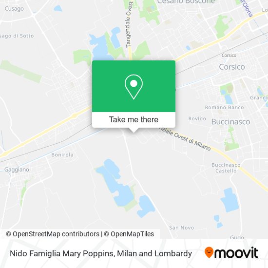 Nido Famiglia Mary Poppins map