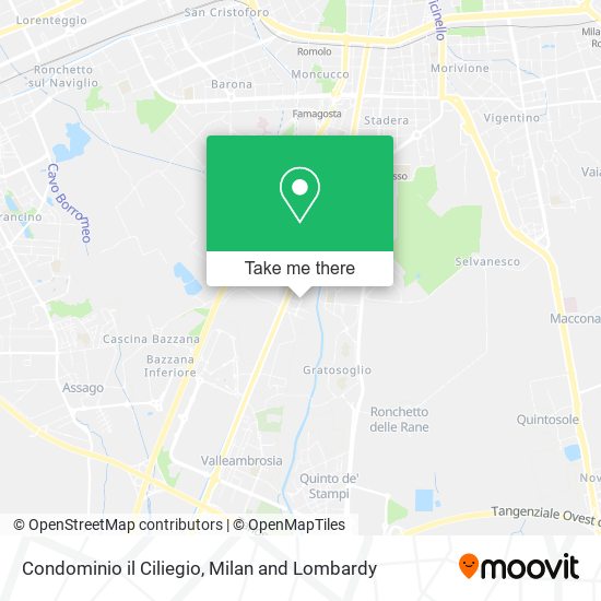 Condominio il Ciliegio map
