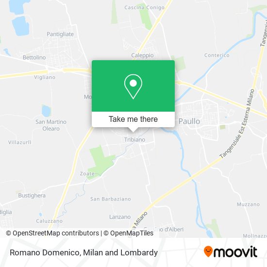 Romano Domenico map