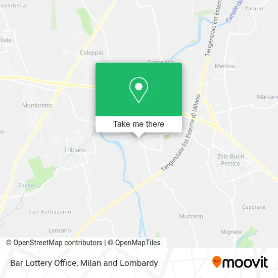 Bar Lottery Office map