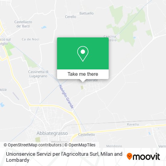 Unionservice Servizi per l'Agricoltura Surl map