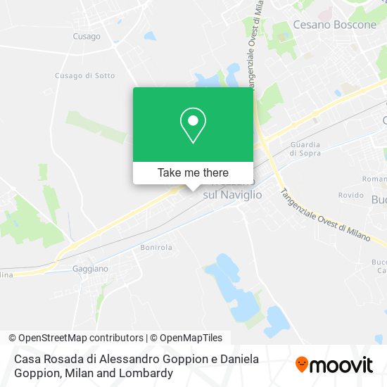 Casa Rosada di Alessandro Goppion e Daniela Goppion map