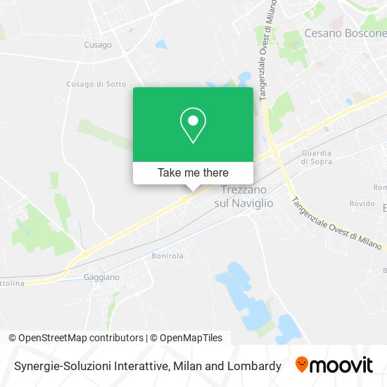 Synergie-Soluzioni Interattive map