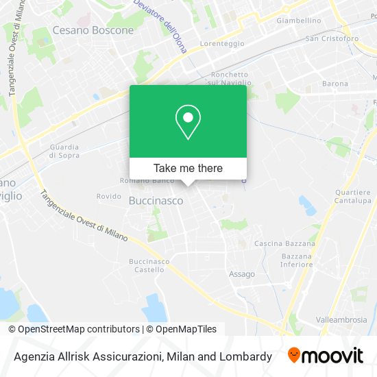 Agenzia Allrisk Assicurazioni map