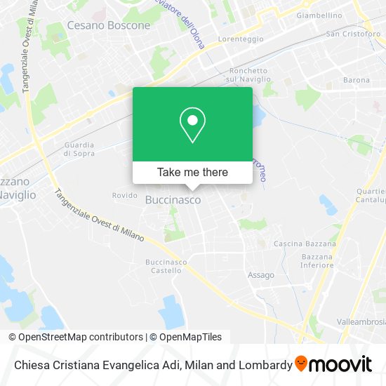 Chiesa Cristiana Evangelica Adi map