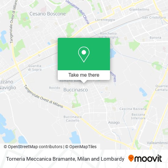 Torneria Meccanica Bramante map