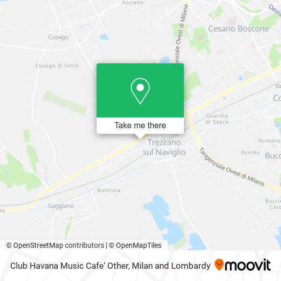 Club Havana Music Cafe' Other map