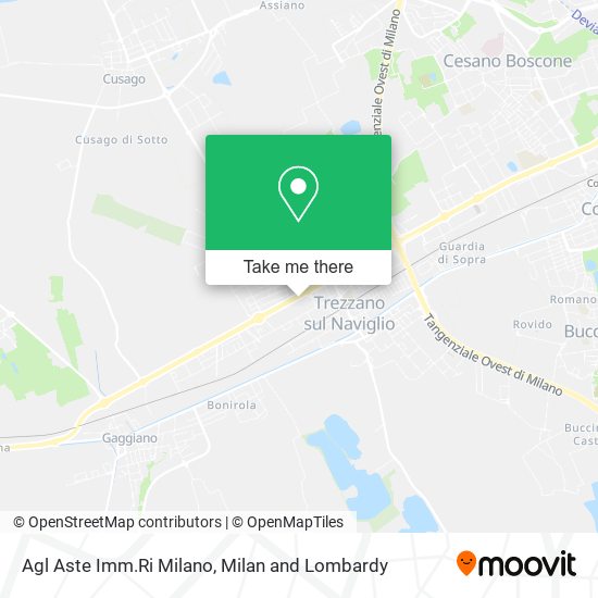 Agl Aste Imm.Ri Milano map