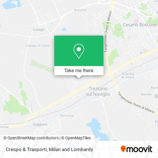 Crespo & Trasporti map