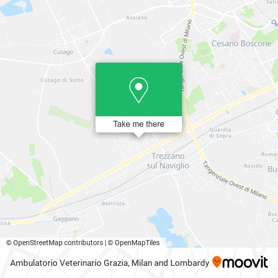 Ambulatorio Veterinario Grazia map