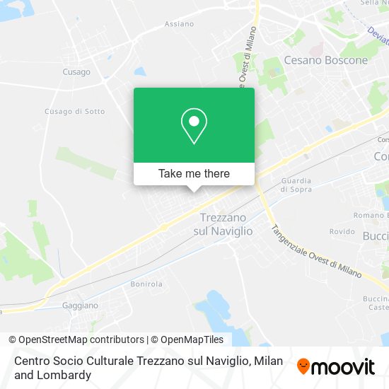 Centro Socio Culturale Trezzano sul Naviglio map