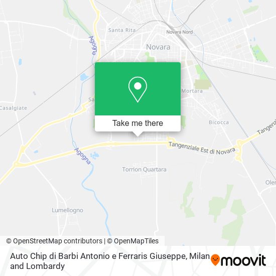 Auto Chip di Barbi Antonio e Ferraris Giuseppe map