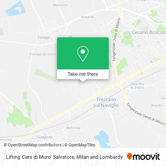 Lifting Cars di Muro' Salvatore map