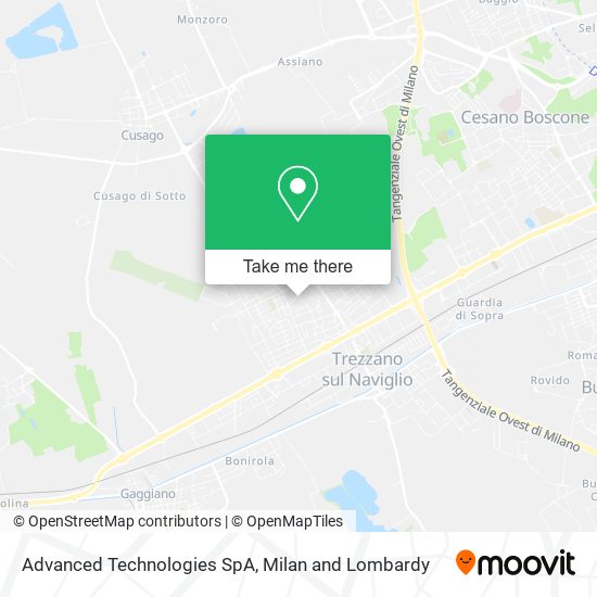 Advanced Technologies SpA map