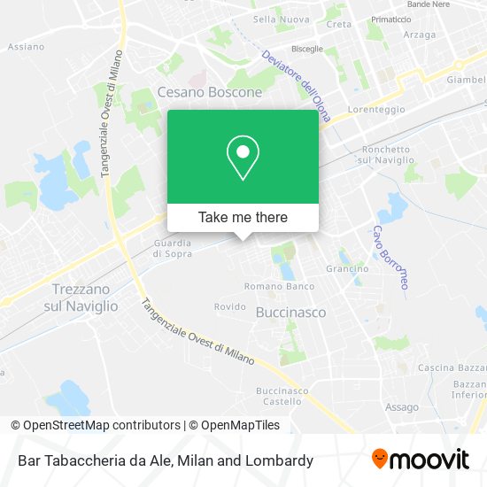 Bar Tabaccheria da Ale map