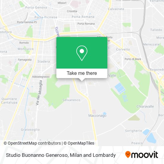 Studio Buonanno Generoso map