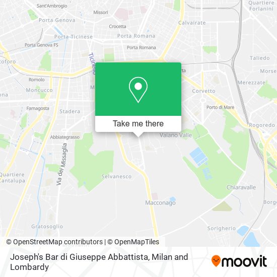 Joseph's Bar di Giuseppe Abbattista map