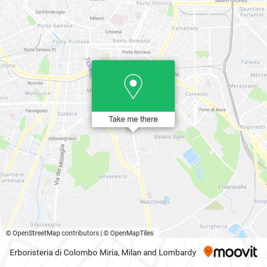 Erboristeria di Colombo Miria map