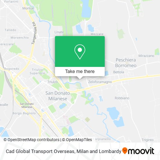 Cad Global Transport Overseas map