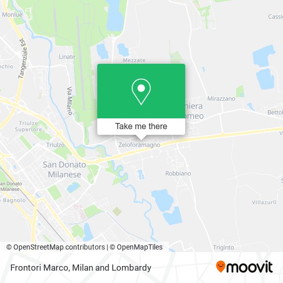 Frontori Marco map
