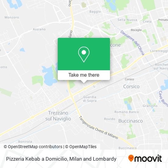 Pizzeria Kebab a Domicilio map
