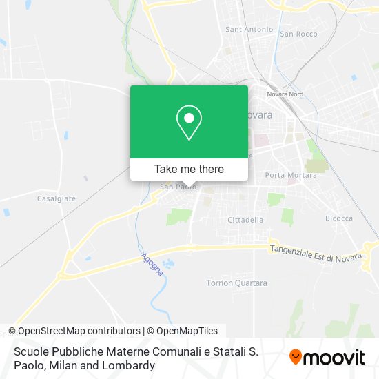 Scuole Pubbliche Materne Comunali e Statali S. Paolo map
