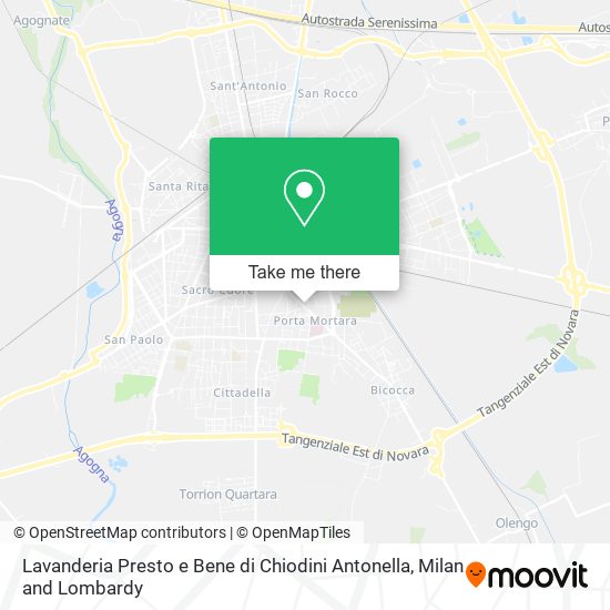 Lavanderia Presto e Bene di Chiodini Antonella map