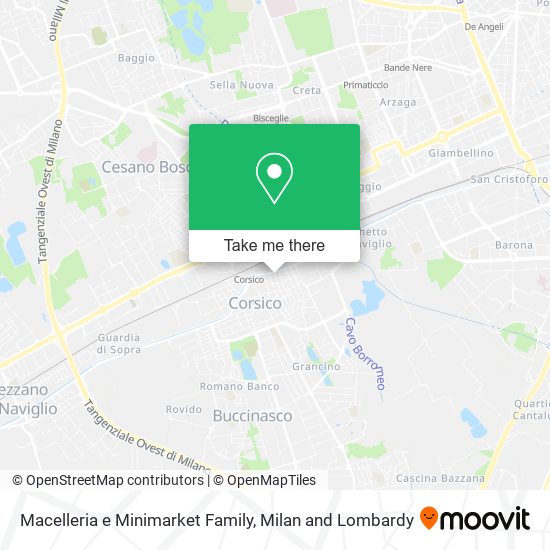 Macelleria e Minimarket Family map