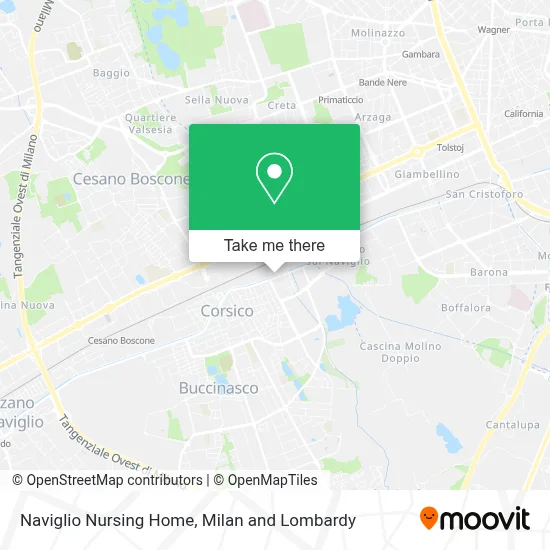 Naviglio Nursing Home map