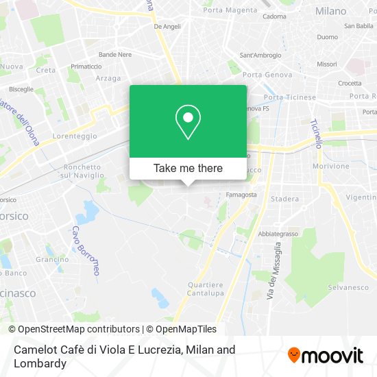 Camelot Cafè di Viola E Lucrezia map
