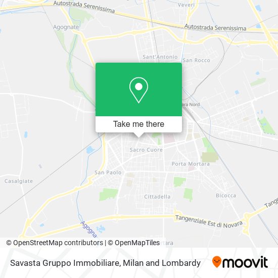 Savasta Gruppo Immobiliare map
