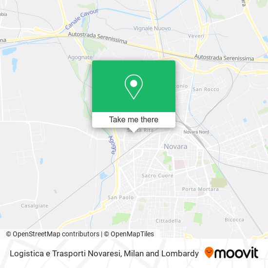 Logistica e Trasporti Novaresi map