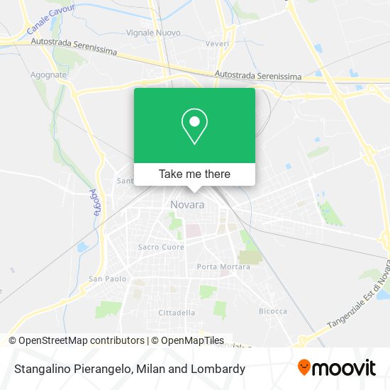 Stangalino Pierangelo map