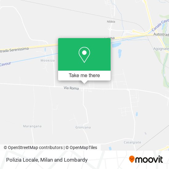 Polizia Locale map