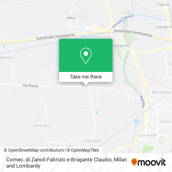 Comec. di Zanoli Fabrizio e Bragante Claudio map